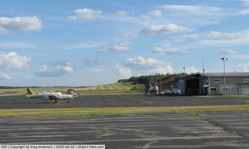 Grand Rapids/itasca Co-gordon Newstrom Fld Airport (GPZ) - A view of the FBO, Airways Aviation Center