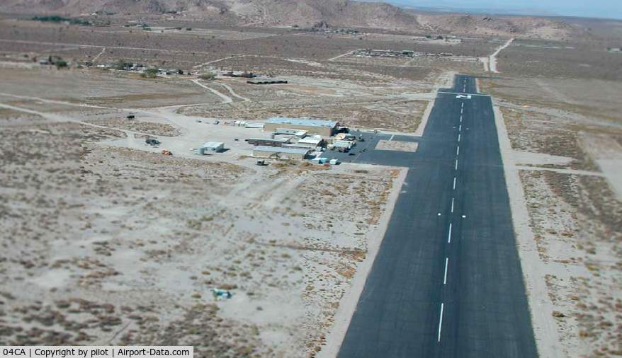 Gray Butte Field Airport (04CA) - east/west runway asphalt