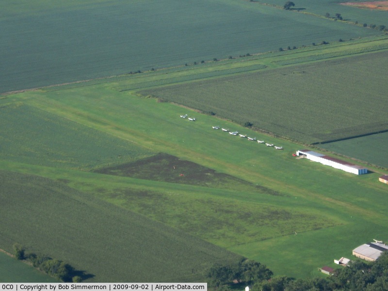 Dacy Airport (0C0) - Looking SW