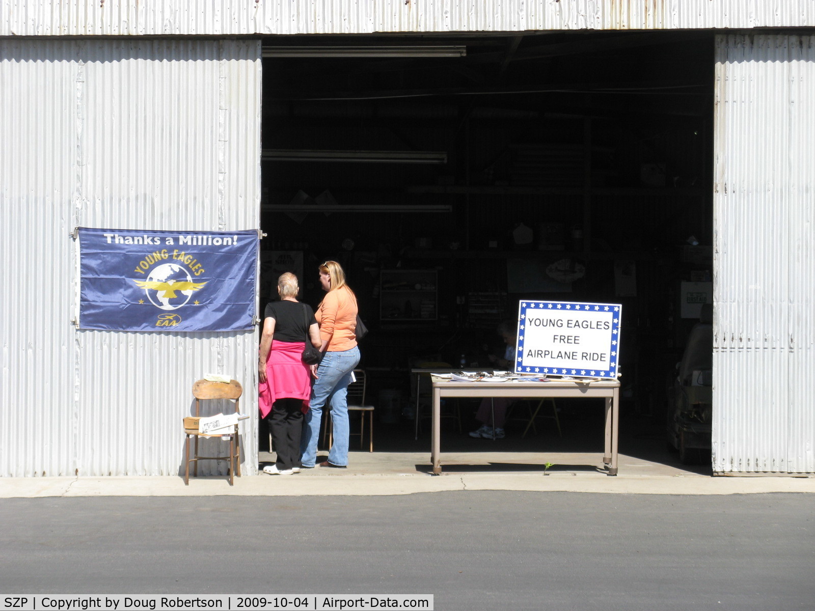 Santa Paula Airport (SZP) - Young Eagles Hangar-1st Sundays-Kids 8-17 Free Airplane Rides. Prior appointments needed.