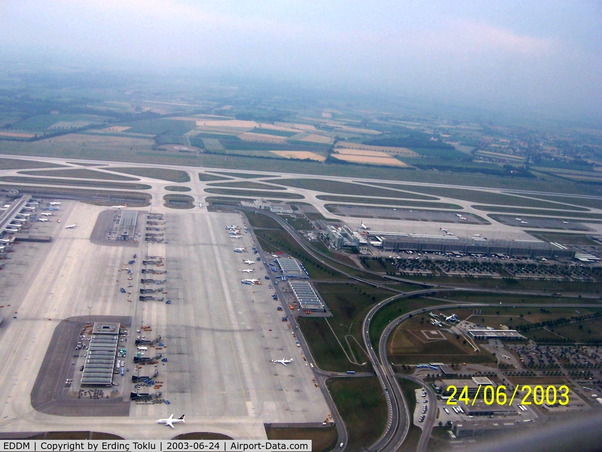 Munich International Airport (Franz Josef Strauß International Airport), Munich Germany (EDDM) - Josef Strauss from south