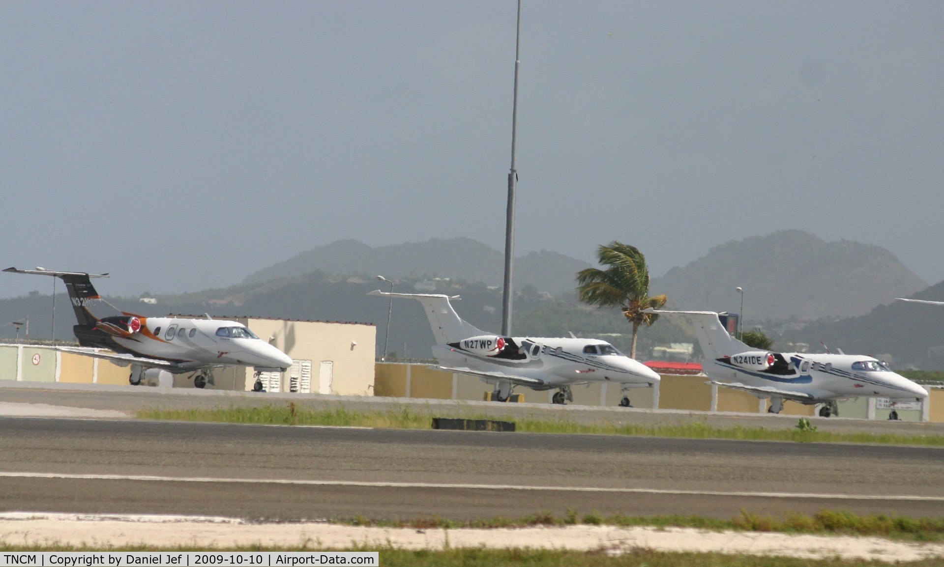 Princess Juliana International Airport, Philipsburg, Sint Maarten Netherlands Antilles (TNCM) - they all are rolling with each other.