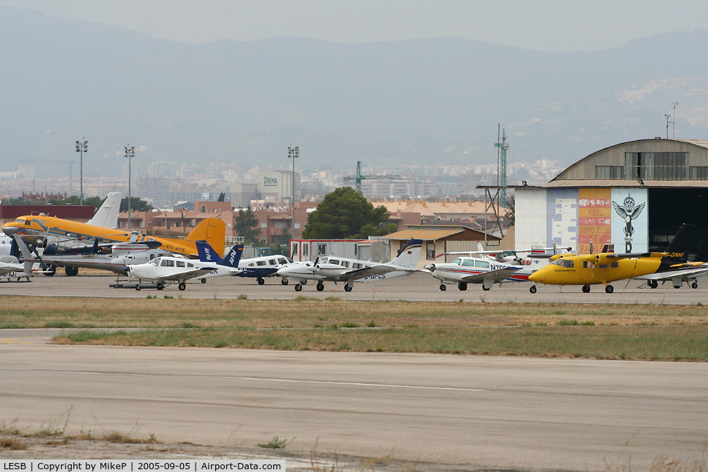 Son Bonet Aerodrome Airport, Palma de Mallorca Spain (LESB) - A few visitors at Son Bonet.
