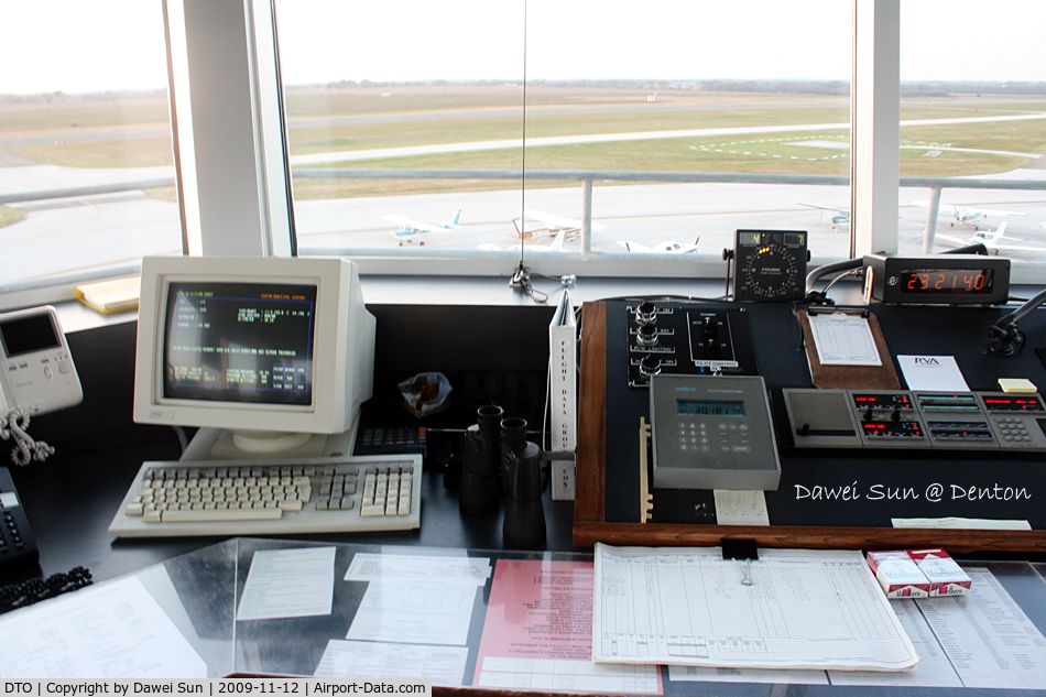 Denton Municipal Airport (DTO) - tower