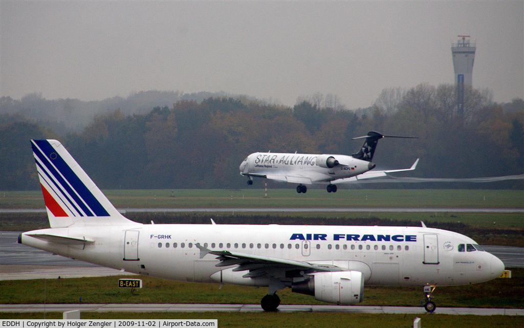 Hamburg Airport, Hamburg Germany (EDDH) - Air France is giving way to the Alliance