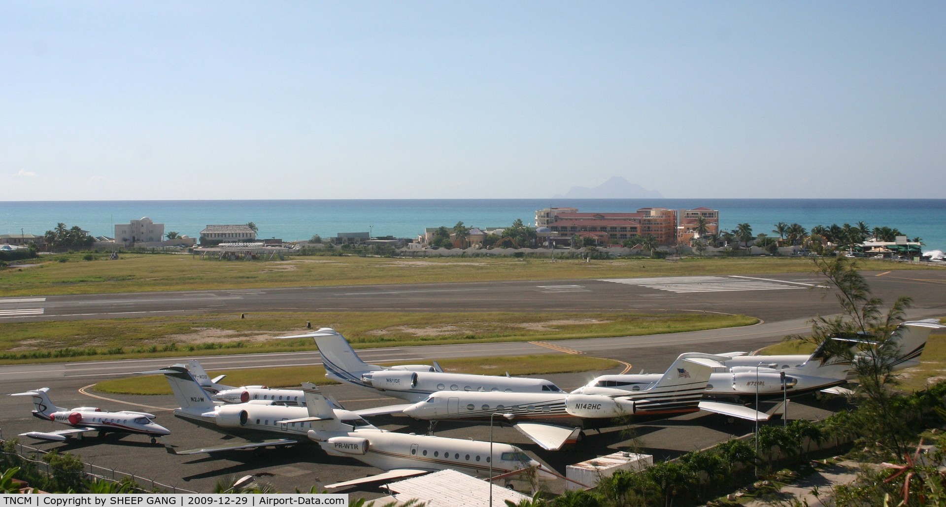 Princess Juliana International Airport, Philipsburg, Sint Maarten Netherlands Antilles (TNCM) - A next look at the extrem west ramp