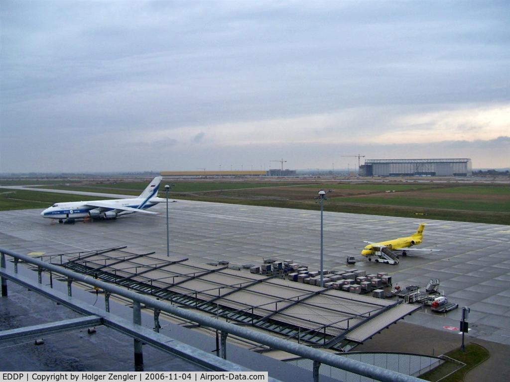 Leipzig/Halle Airport, Leipzig/Halle Germany (EDDP) - View over the APRON
