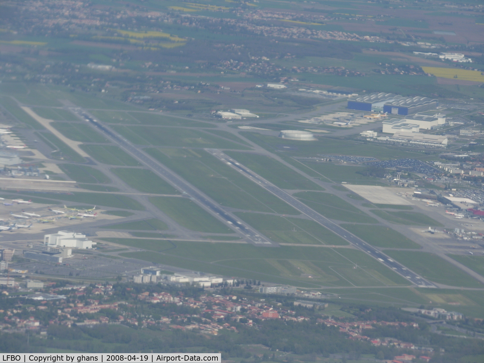Toulouse Airport, Blagnac Airport France (LFBO) - on our way back home
