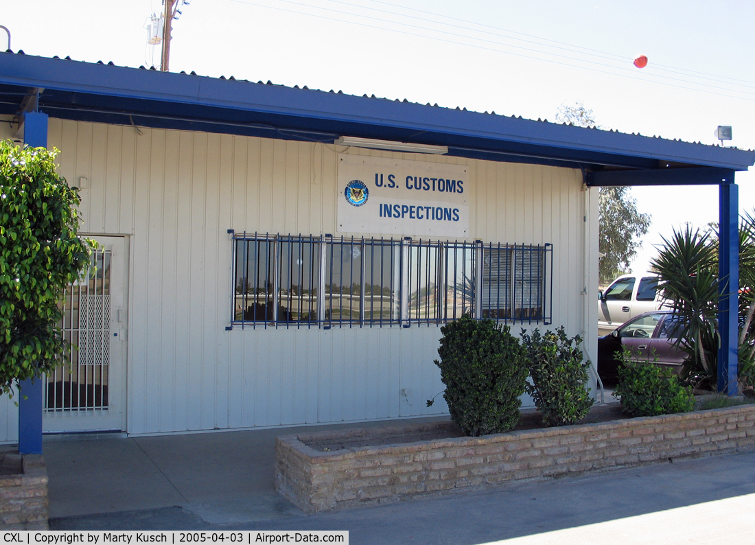 Calexico International Airport (CXL) - Customs