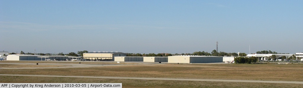 Naples Municipal Airport (APF) - The view of APF from the hill I was standing on near the end of runway 32.