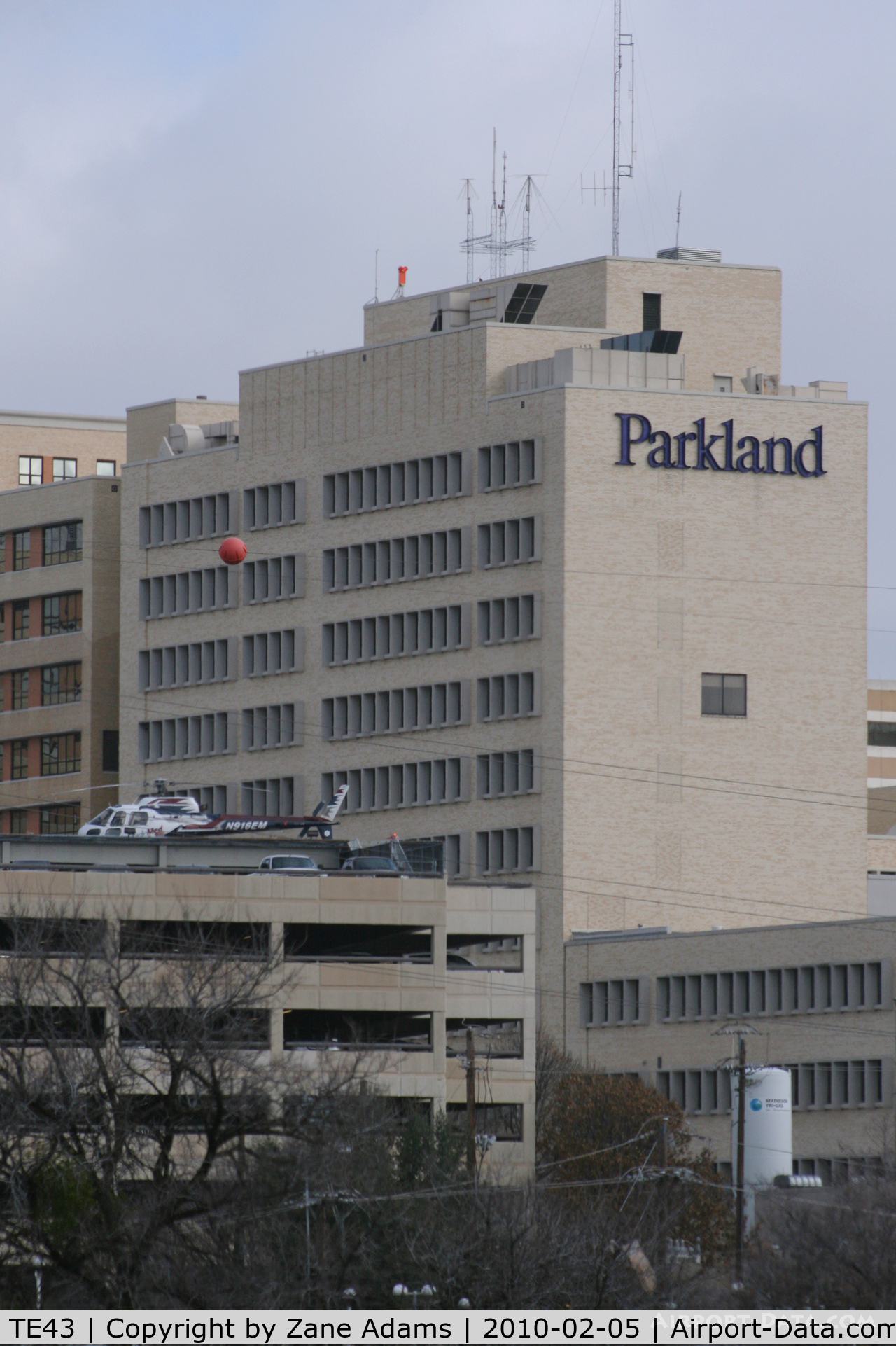 Parkland Health & Hospital System Heliport (TE43) - Parkland Memorial Hopspital - Dallas, TX