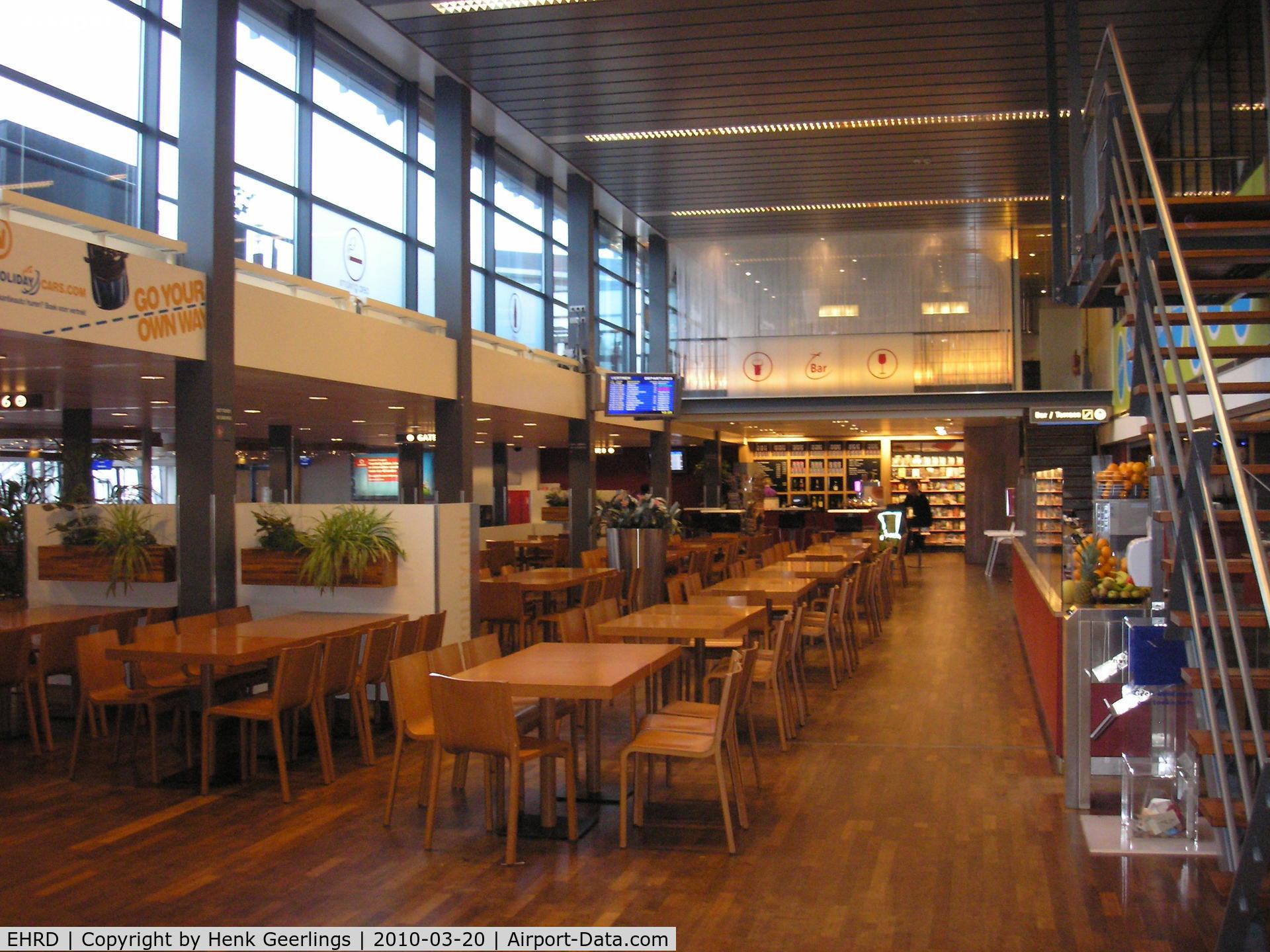 Rotterdam Airport, Rotterdam Netherlands (EHRD) - Rotterdam Airport departure lounge