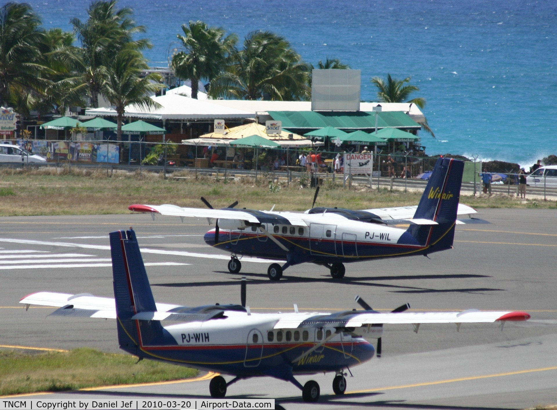 Princess Juliana International Airport, Philipsburg, Sint Maarten Netherlands Antilles (TNCM) - The local boys having a field day!!!!