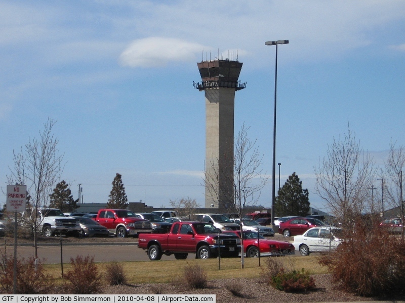 Great Falls International Airport (GTF) - Obviously the tower.