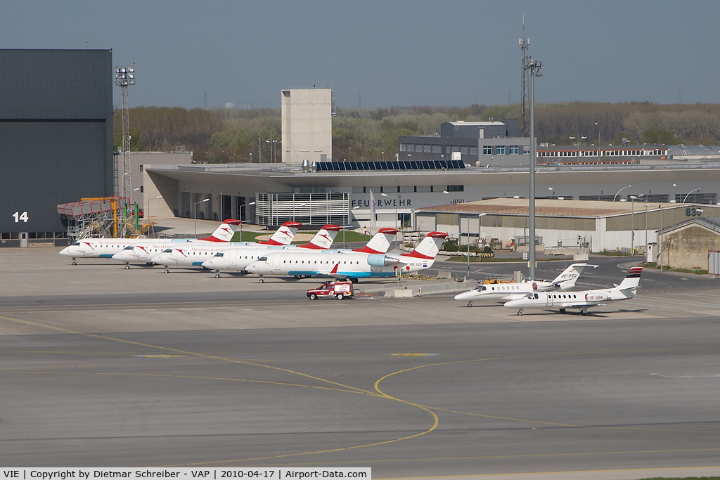 Vienna International Airport, Vienna Austria (VIE) - some stored Regionaljets