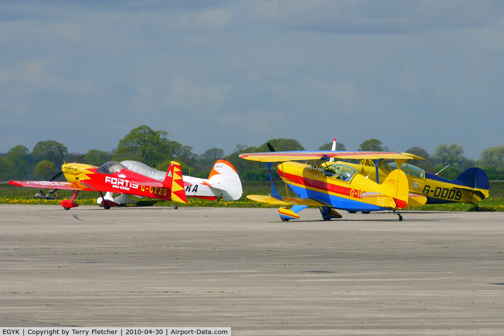 EGYK Airport - Elvington Airfield hosting Aerobatics Competition