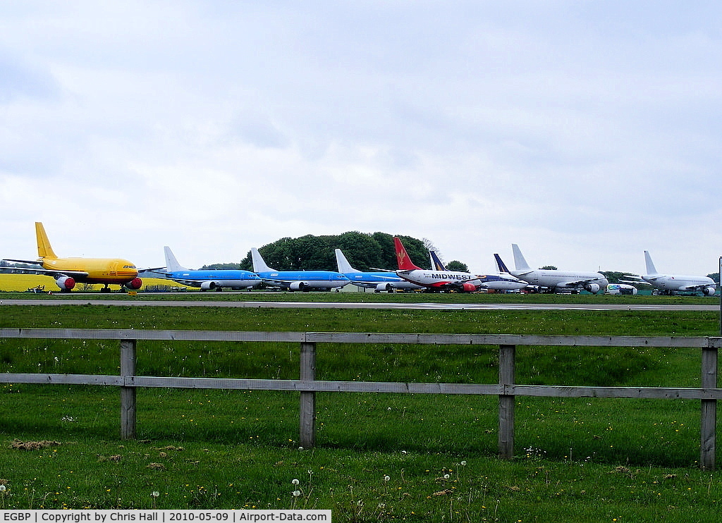 Kemble Airport, Kemble, England United Kingdom (EGBP) - parked up in the scrapping area at Kemble