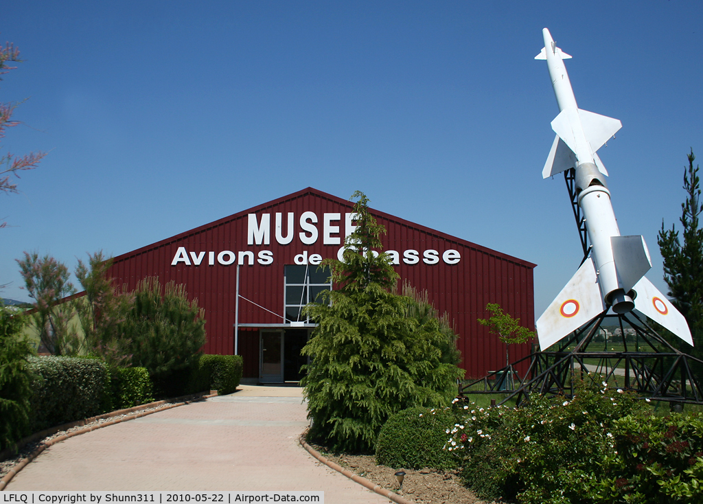 Montélimar Ancone Airport, Montélimar France (LFLQ) - Entrance of the Museum located at the Montelimar-Ancone airfield