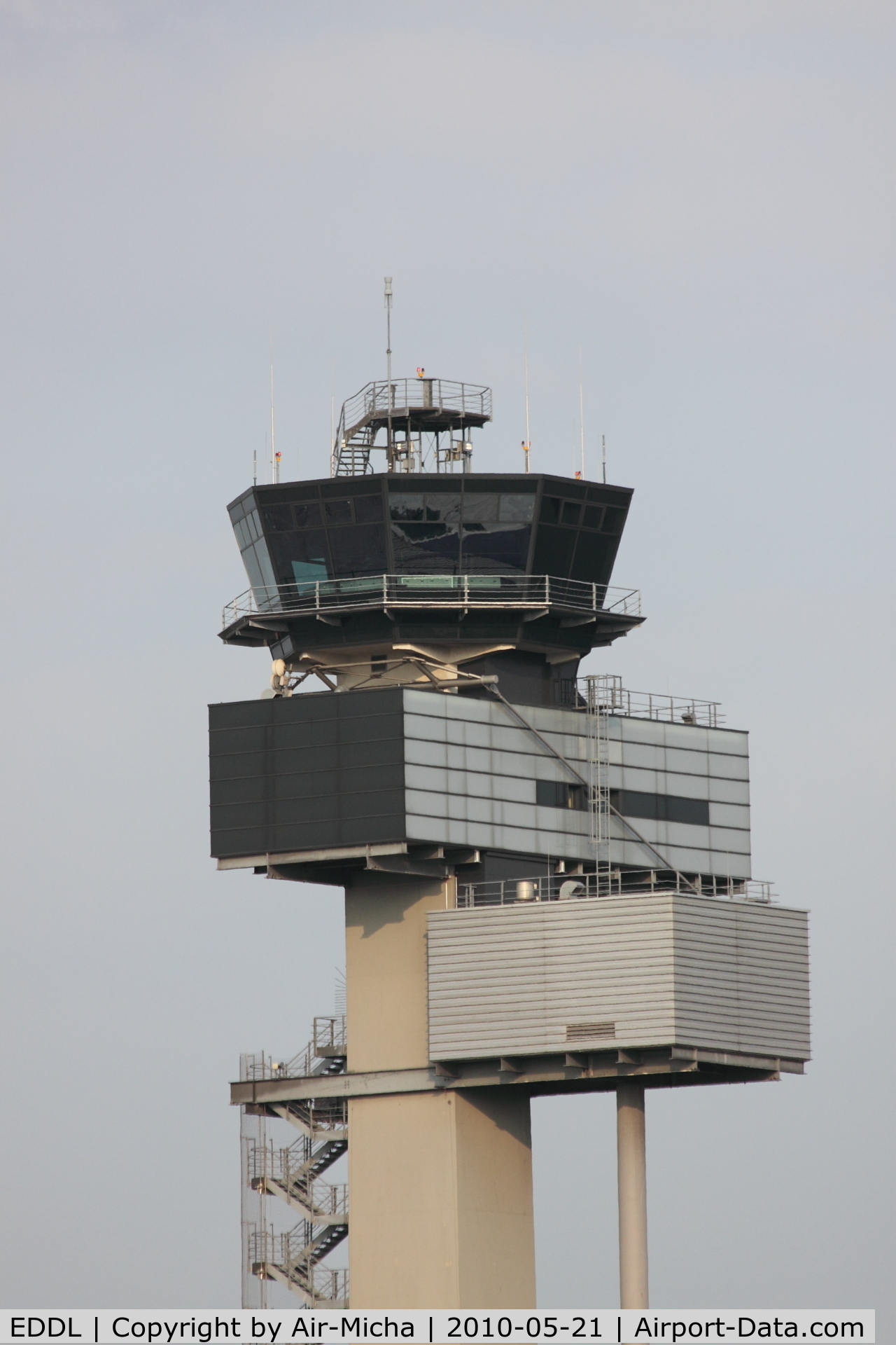 Düsseldorf International Airport, Düsseldorf Germany (EDDL) - Tower of Düsseldorf International Airport
