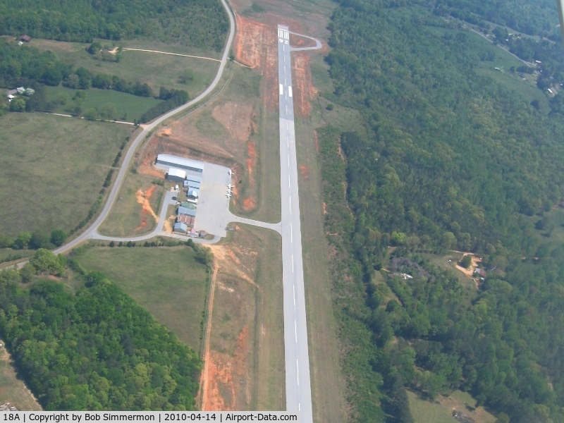 Franklin County Airport (18A) - Looking East