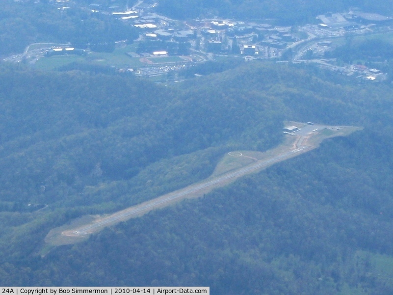 Jackson County Airport (24A) - Looking SE