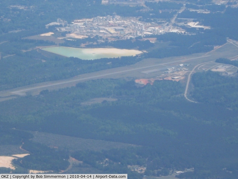 Kaolin Field Airport (OKZ) - Looking east