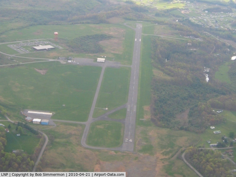 Lonesome Pine Airport (LNP) - Looking SW