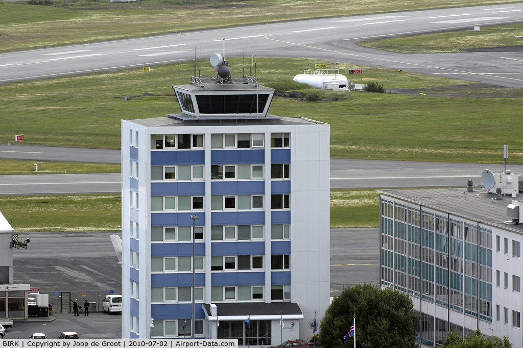Reykjavík Airport, Reykjavík Iceland (BIRK) - main control tower