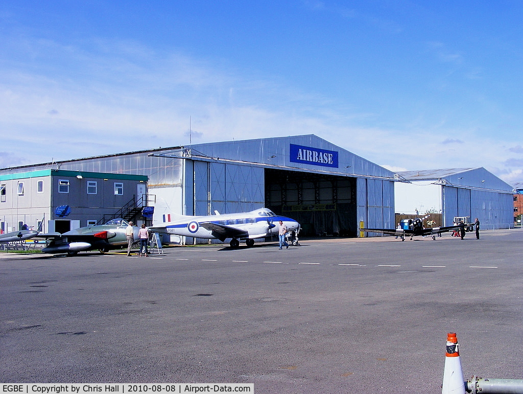 Coventry Airport, Coventry, England United Kingdom (EGBE) - 'Airbase' at Coventry