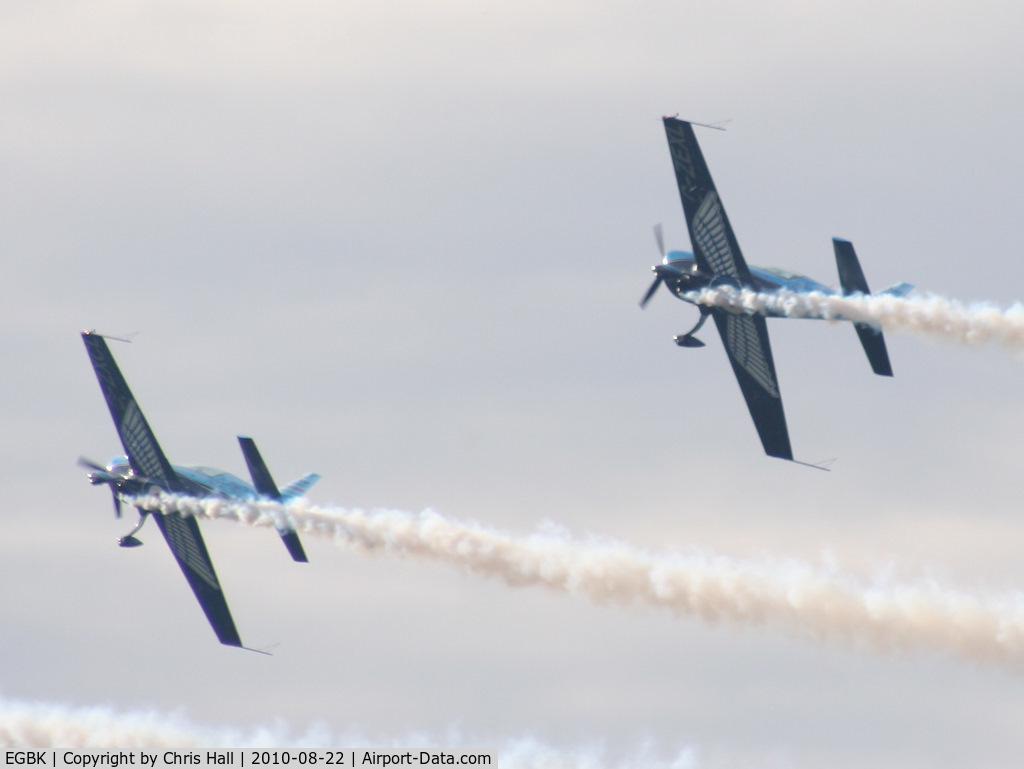 Sywell Aerodrome Airport, Northampton, England United Kingdom (EGBK) - The Blades displaying at the Sywell Airshow