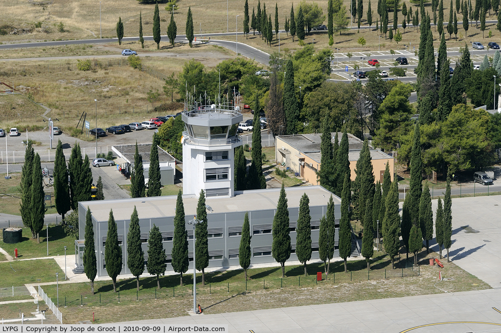 Podgorica Airport, Podgorica, Montenegro Montenegro (LYPG) - Podgorica control tower