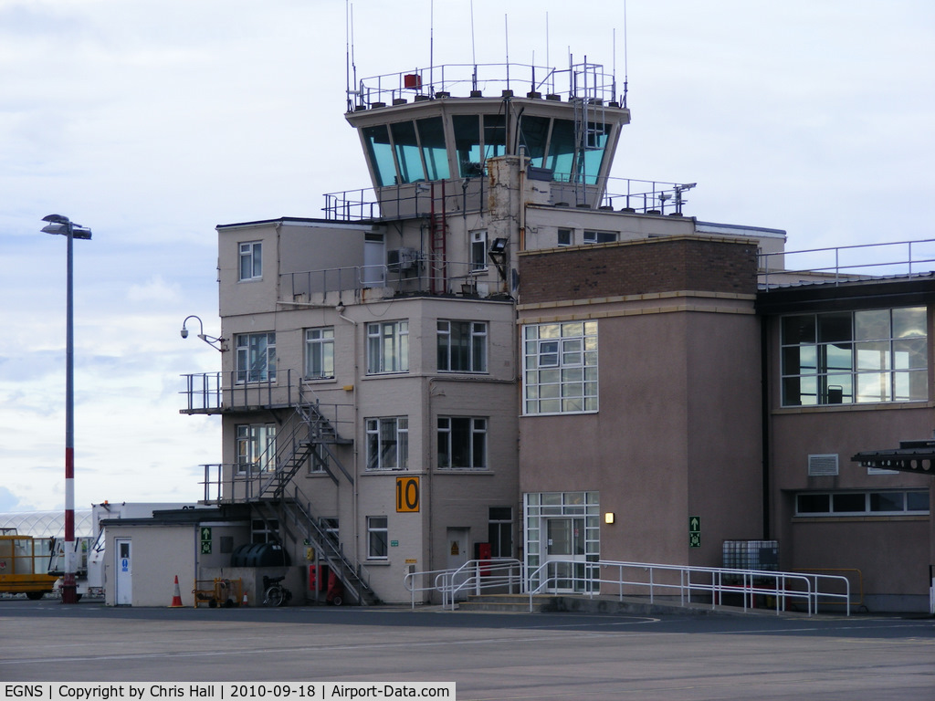 Isle of Man Airport, Isle of Man United Kingdom (EGNS) - The old control tower at Ronaldsway Airport
