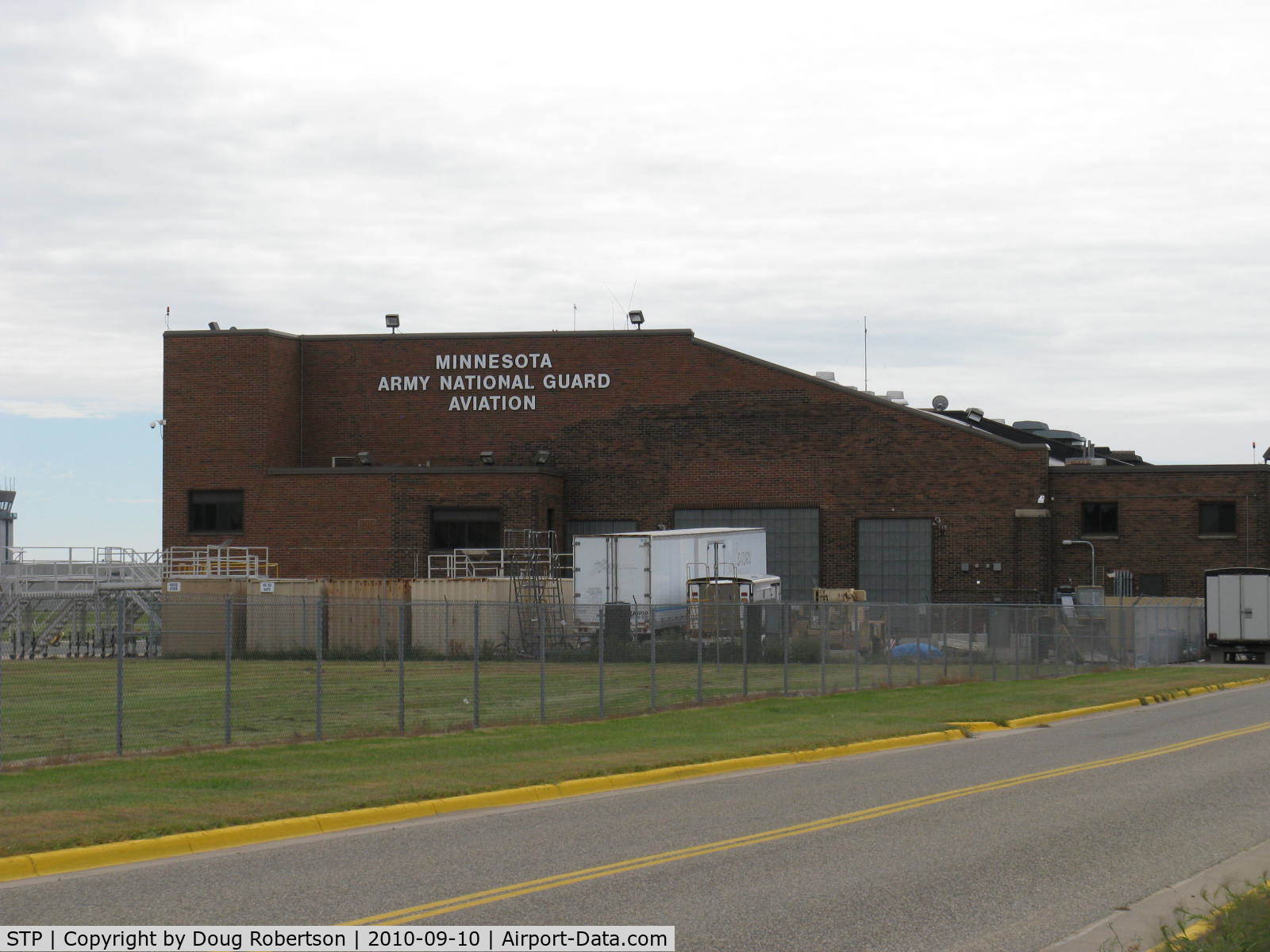 St Paul Downtown Holman Fld Airport (STP) - Minnesota Army National Guard Aviation Building