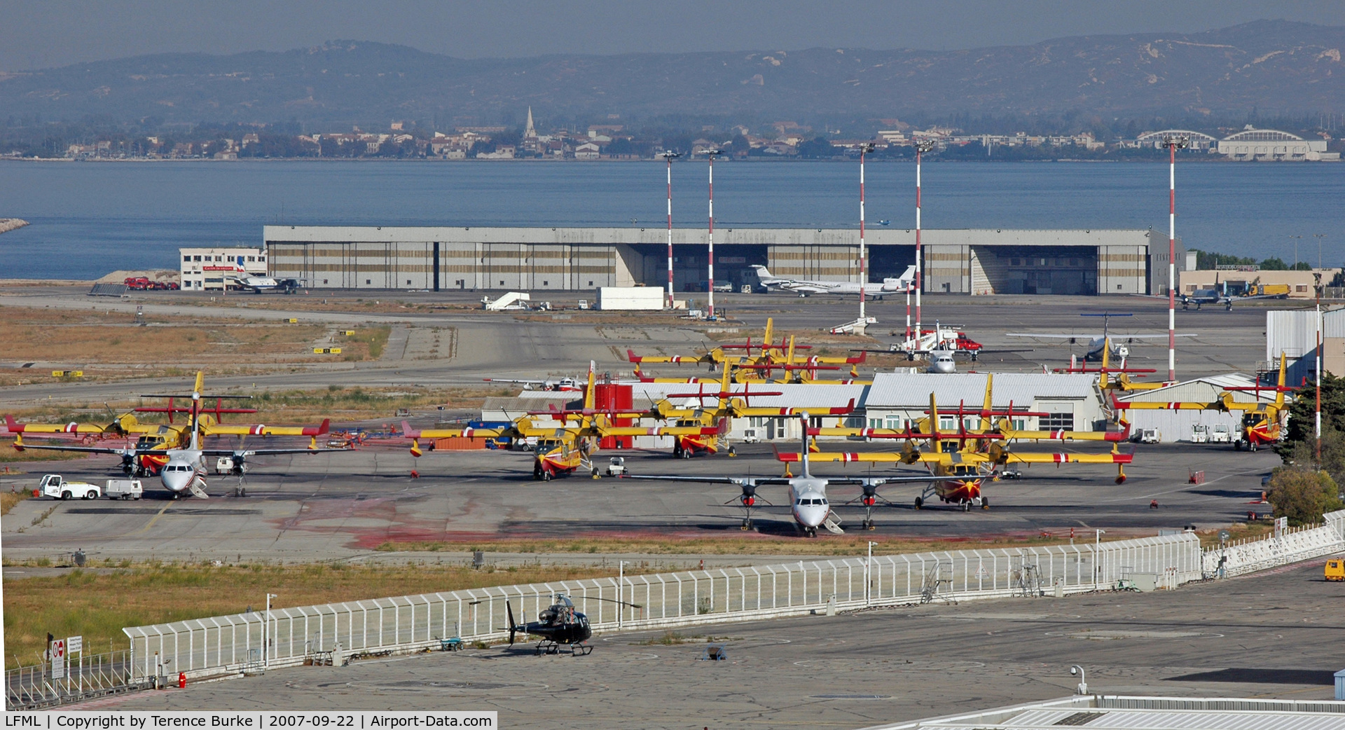 Marseille Provence Airport, Marseille France (LFML) - Airport View