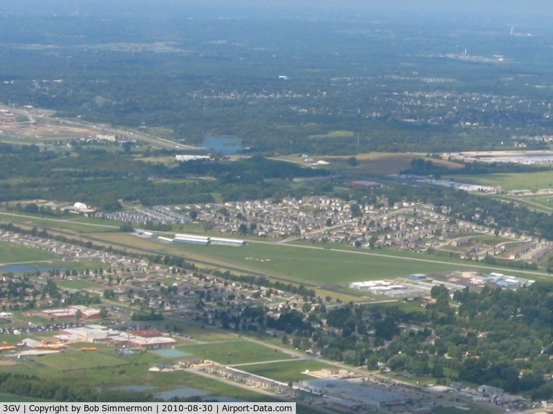 East Kansas City Airport (3GV) - Looking NW