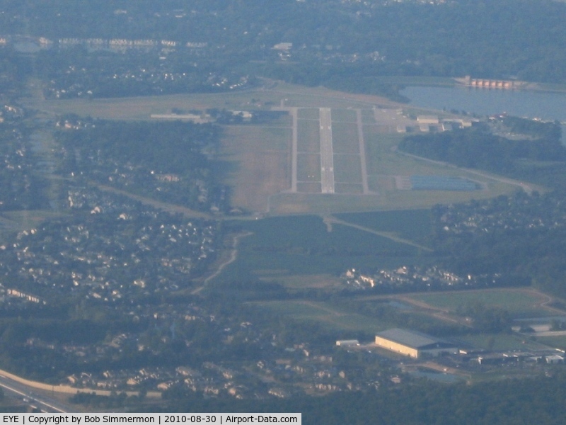 Eagle Creek Airpark Airport (EYE) - Looking SW