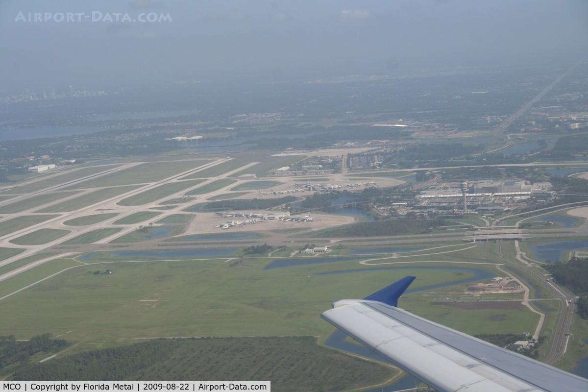 Orlando International Airport (MCO) - Orlando Airport from the air