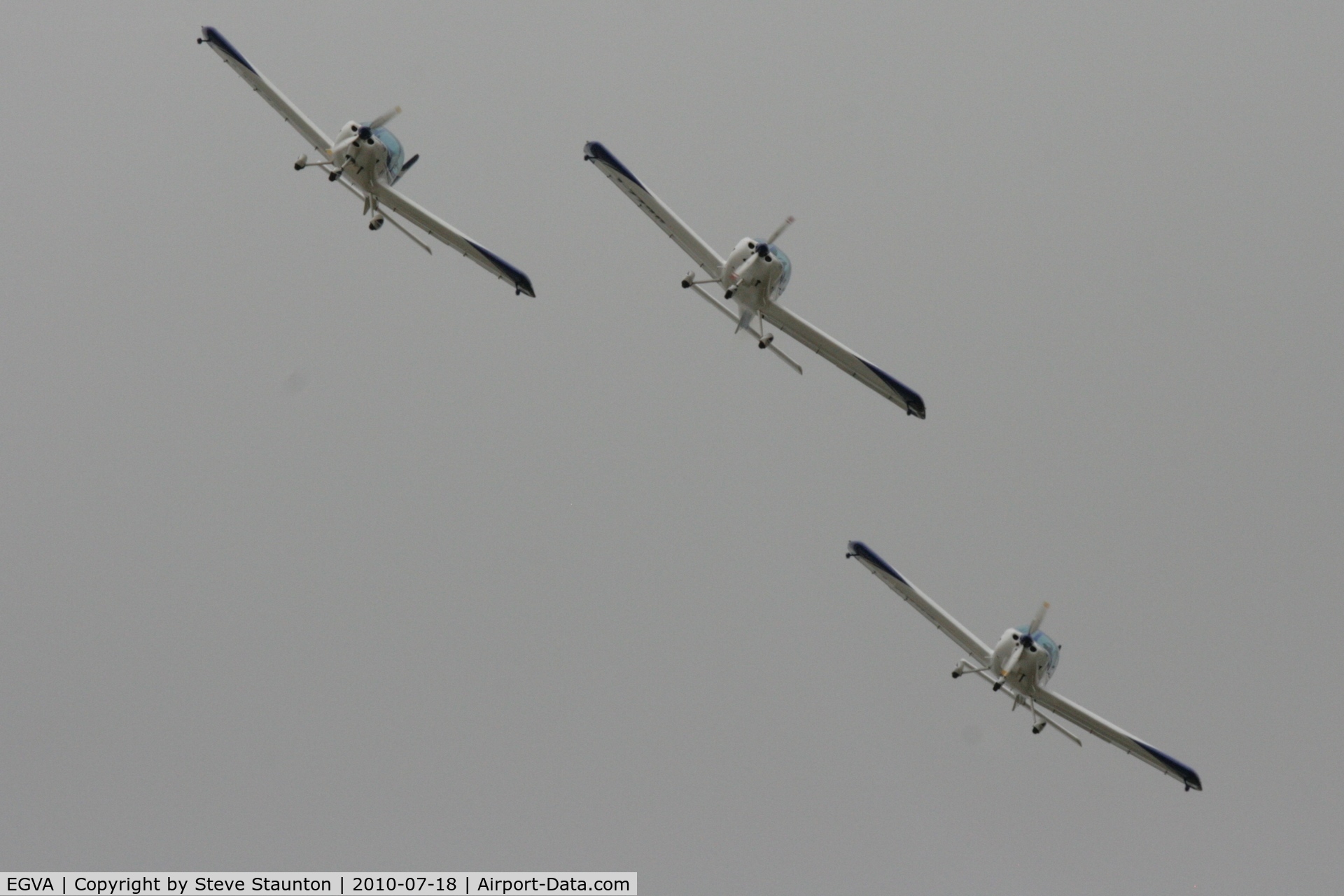 RAF Fairford Airport, Fairford, England United Kingdom (EGVA) - Texan Team, three disabed pilots flying close formation in these ultra lights - taken at the Royal International Air Tattoo 2010