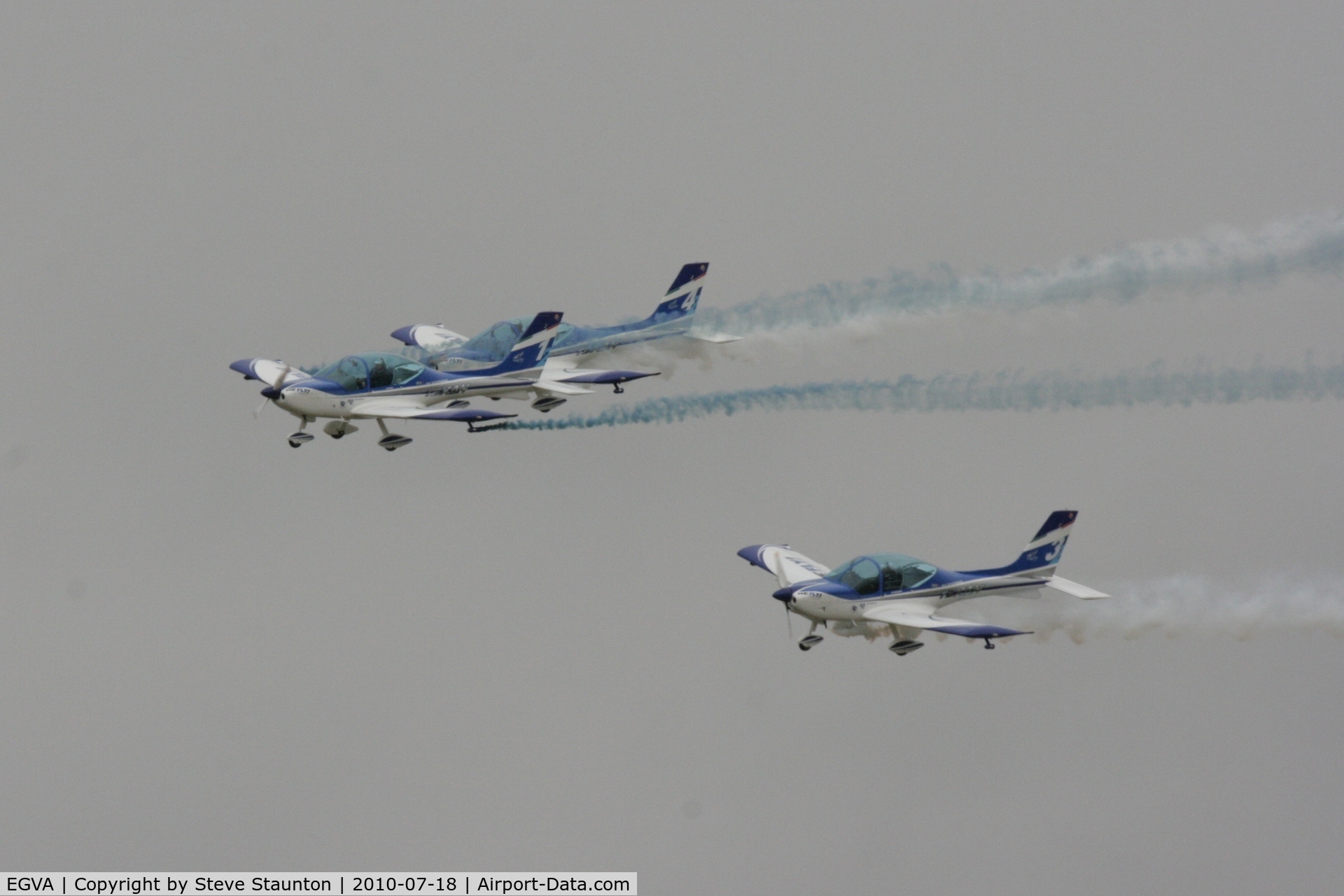 RAF Fairford Airport, Fairford, England United Kingdom (EGVA) - Texan Team, three disabed pilots flying close formation in these ultra lights - taken at the Royal International Air Tattoo 2010