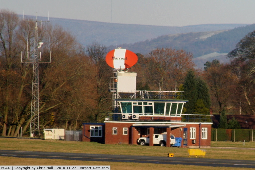 Woodford Aerodrome Airport, Stockport, England United Kingdom (EGCD) - the Tower at Woodford