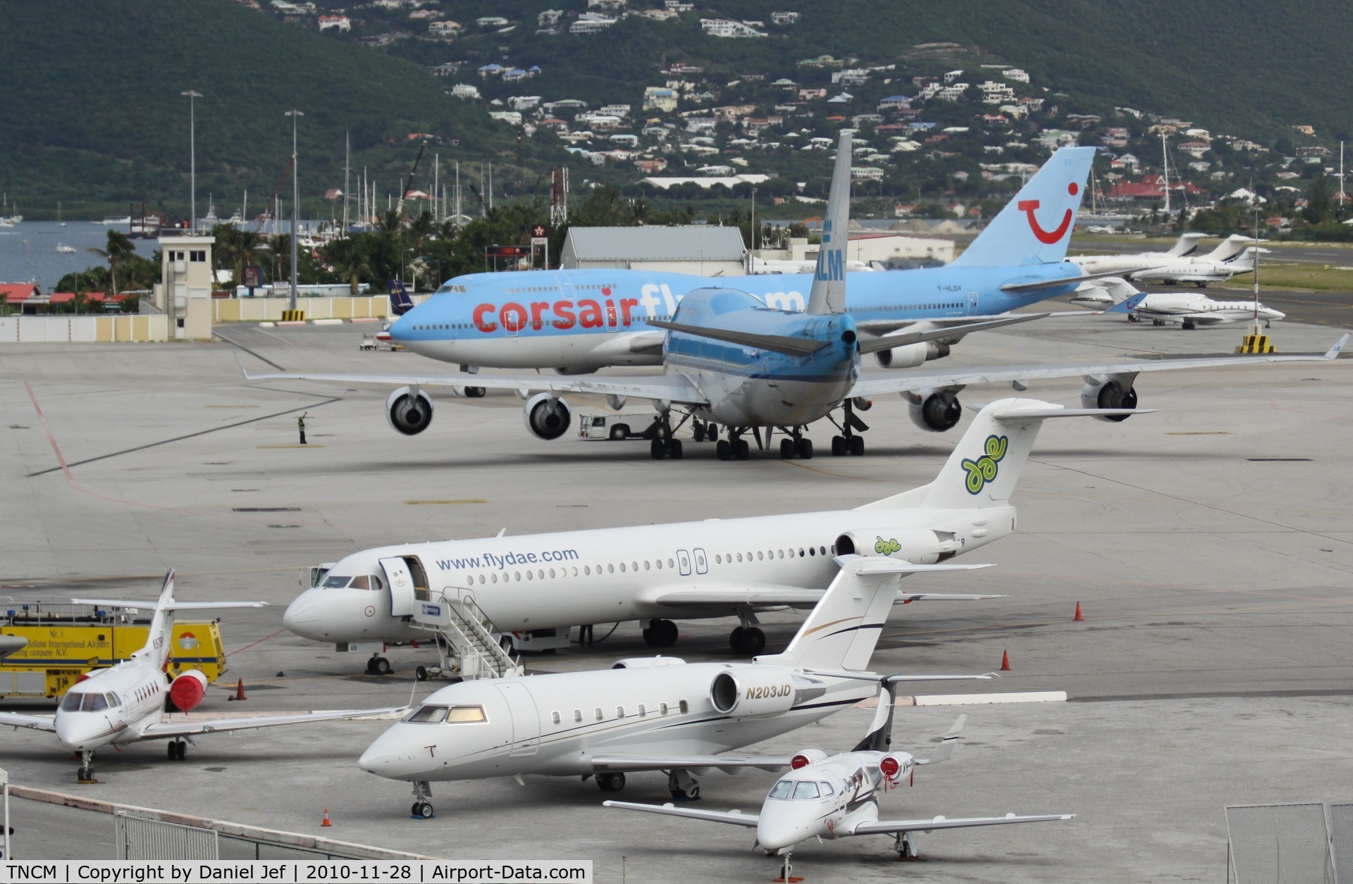 Princess Juliana International Airport, Philipsburg, Sint Maarten Netherlands Antilles (TNCM) - Just a look at the main ramp as the big boys rolling around
