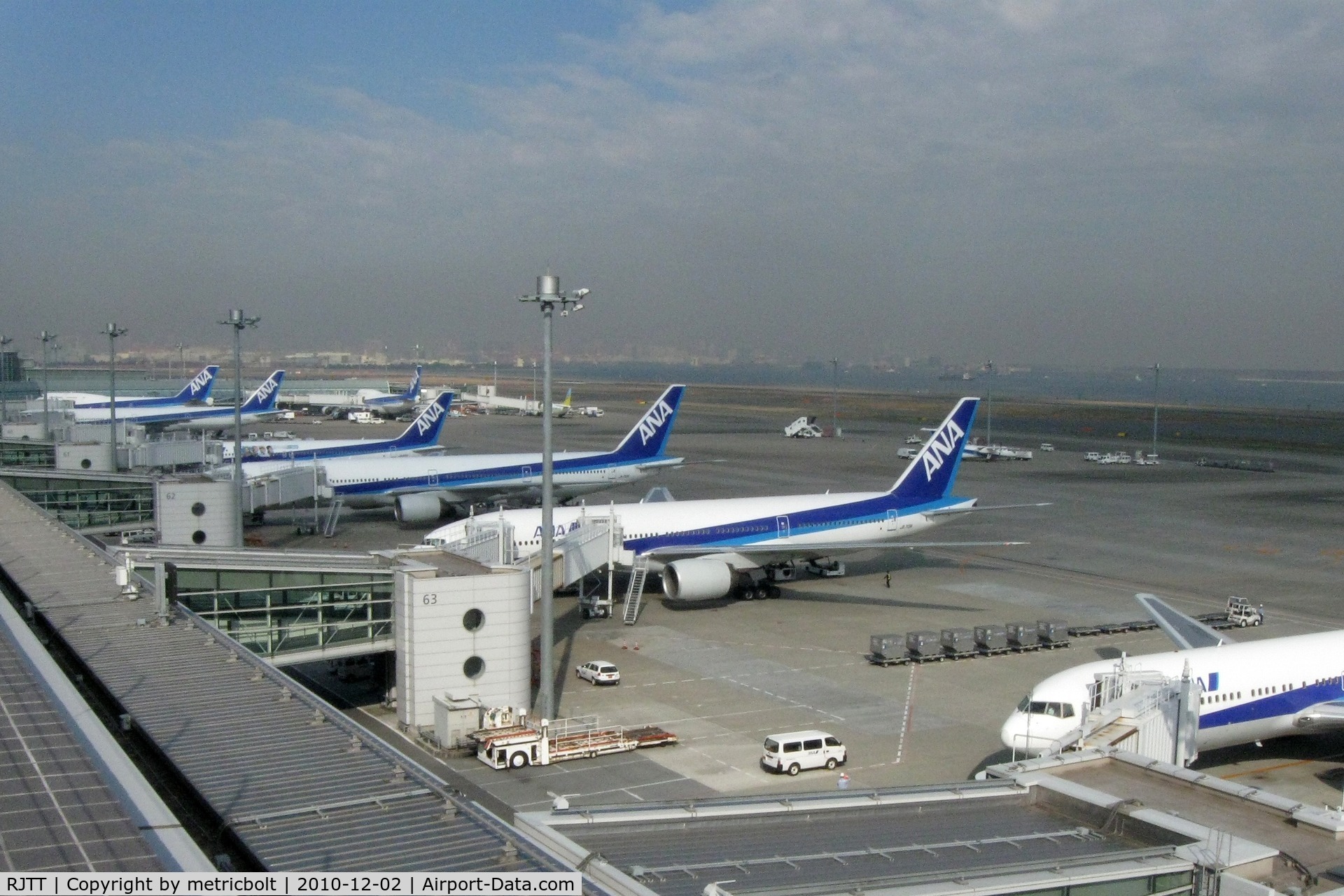 Tokyo International Airport (Haneda), Ota, Tokyo Japan (RJTT) - ANA fleet at Tokyo Haneda airport