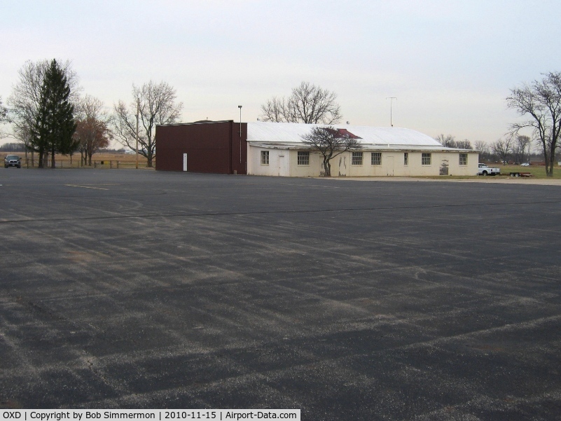 Miami University Airport (OXD) - Ramp and corporate hanger