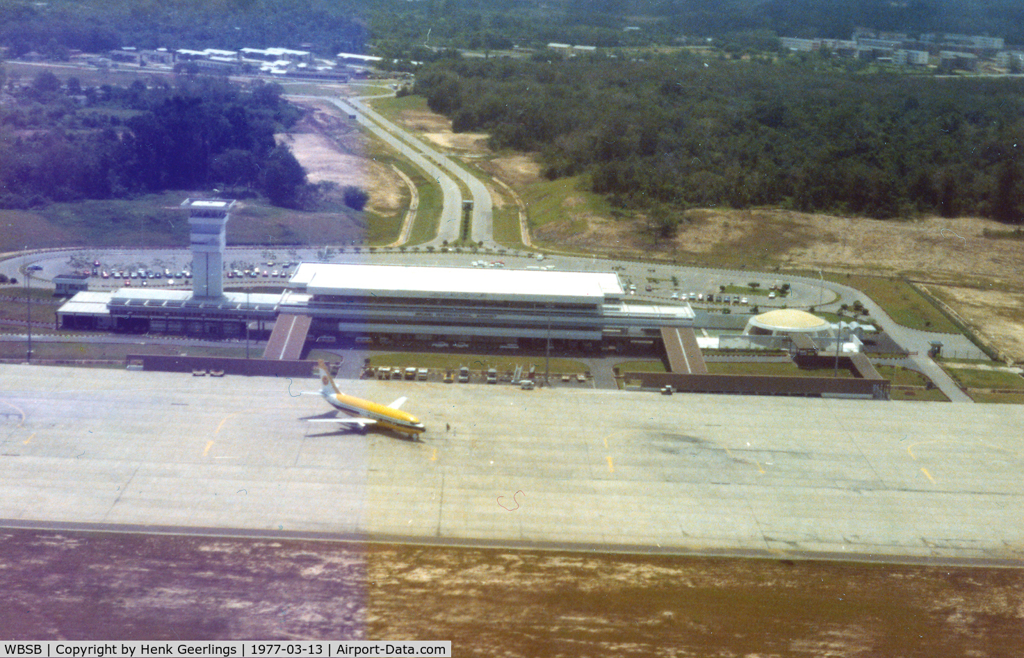 Brunei International Airport, Bandar Seri Begawan Malaysia (WBSB) - Departure from Brunei , 1977