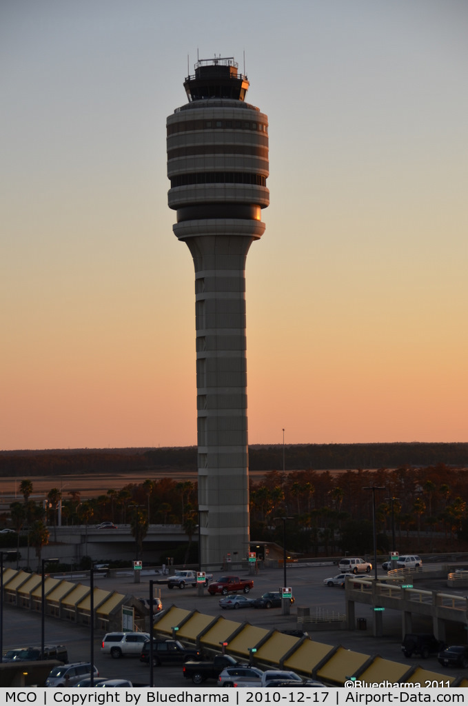 Orlando International Airport (MCO) - Orlando Airport from the onsite Hyatt Hotel.