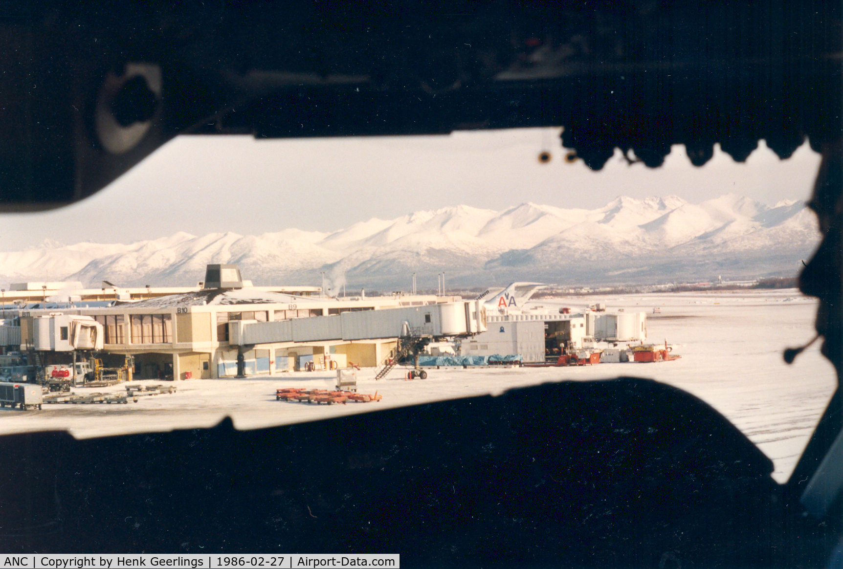 Ted Stevens Anchorage International Airport (ANC) - ANC , Feb 1986