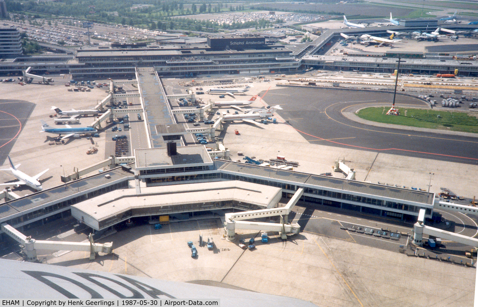 Amsterdam Schiphol Airport, Haarlemmermeer, near Amsterdam Netherlands (EHAM) - DDA - Dutch Dakota Association , Schiphol , 1987

On board DDA , Dakota