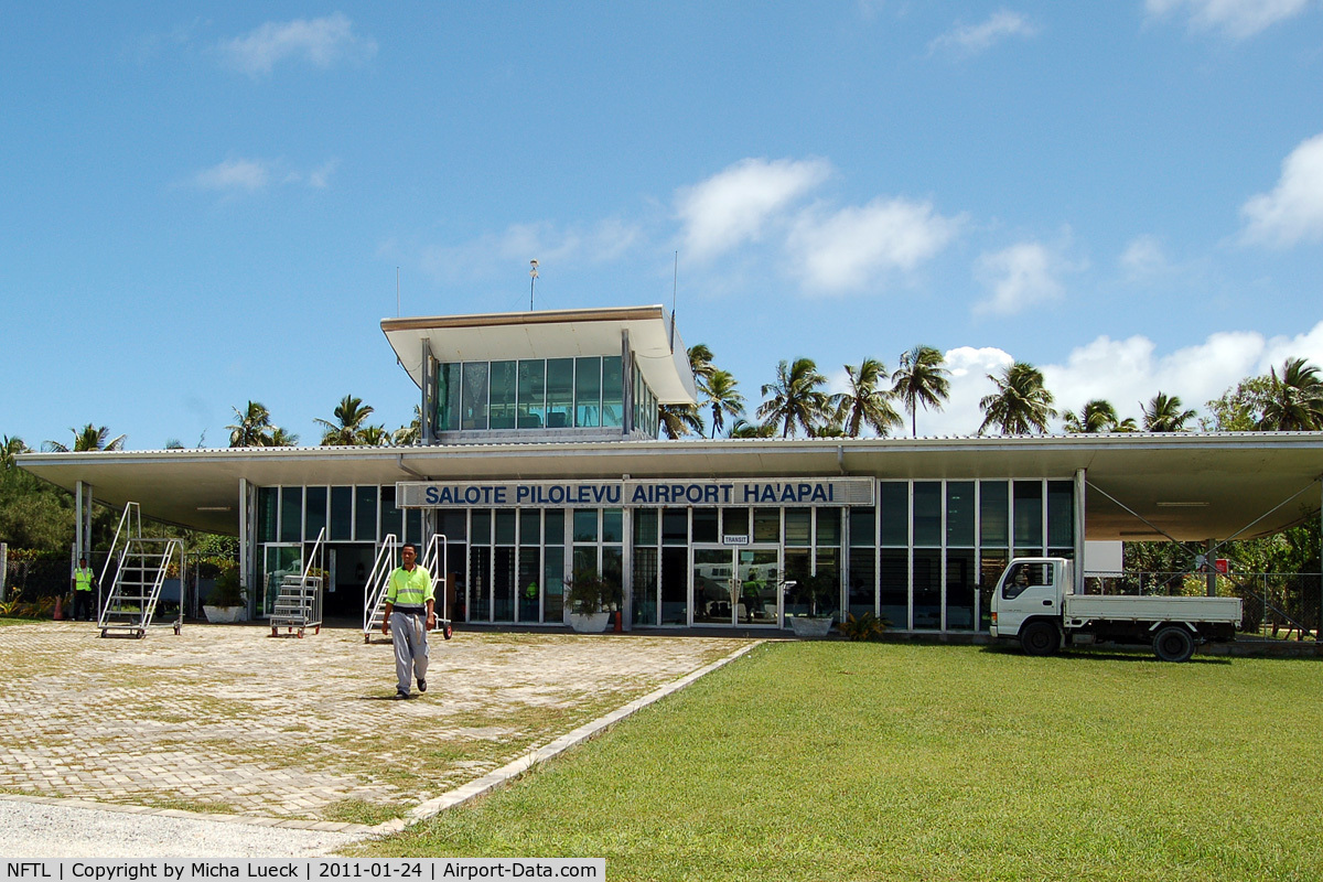 Lifuka Island Airport (Salote Pilolevu Airport), Lifuka, Ha'apai Tonga (NFTL) - At Ha'aipa