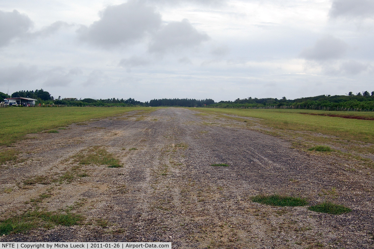 Eua Airport, Eua Tonga (NFTE) - Runway at 'Eua, 