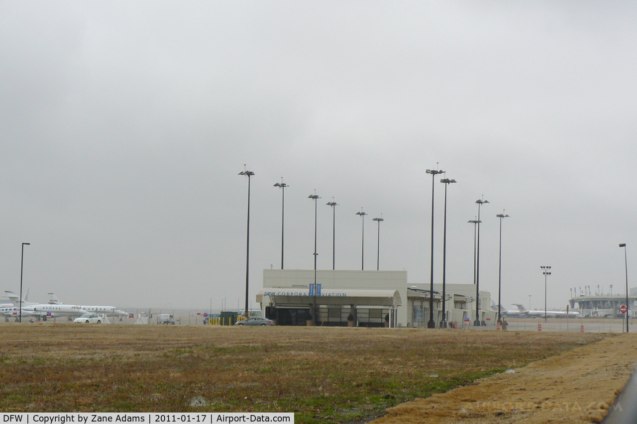 Dallas/fort Worth International Airport (DFW) - View of the new general aviation terminal at DFW Airport
